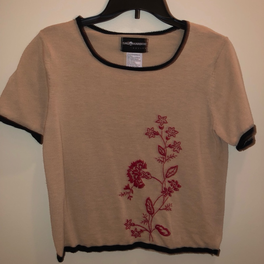 Flower Crop Top